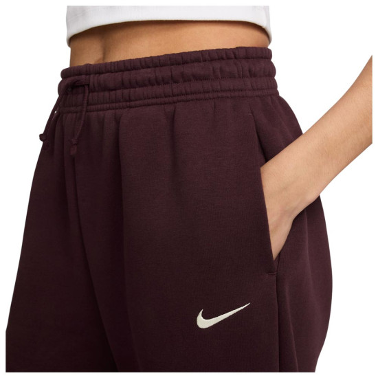 Nike Γυναικείο παντελόνι φόρμας Sportswear Phoenix Fleece High-Waisted Pants